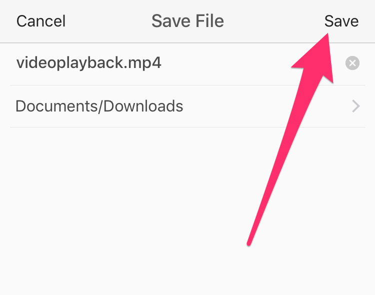 save youtube video to camera roll iphone